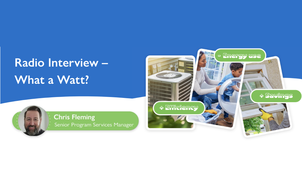 Radio Interview – What a Watt?